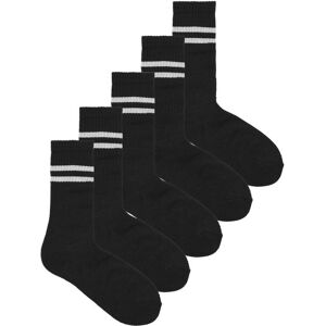 Football Socks Jack & Jones Regen (x5) Noir One size Male Football Socks Jack & Jones Regen (x5) Noir One size Male