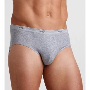 Midi briefs Sloggi Basic (x2) Gris XL Male Midi briefs Sloggi Basic (x2) Gris XL Male