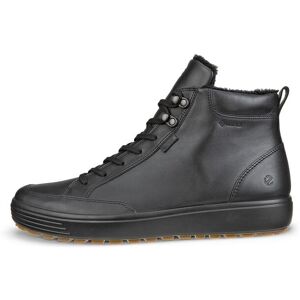 Laced ankle boots Ecco Soft 7 Tred Noir 45 Male Laced ankle boots Ecco Soft 7 Tred Noir 45 Male