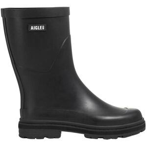 Rain boots Aigle Mid Noir 46 Unisex Rain boots Aigle Mid Noir 46 Unisex