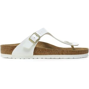 Sandals Birkenstock Gizeh BS Birko-Flor Patent Blanc 37 Unisex Sandals Birkenstock Gizeh BS Birko-Flor Patent Blanc 37 Unisex