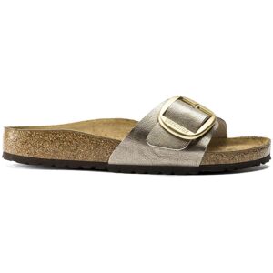 Women's sandals Birkenstock Madrid Big Buckle Birko-Flor Gris 43 Narrow Female Women's sandals Birkenstock Madrid Big Buckle Birko-Flor Gris 43 Narrow Female