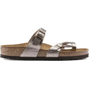 Women's sandals Birkenstock Mayari Birko-Flor Gris 38 Narrow Female Women's sandals Birkenstock Mayari Birko-Flor Gris 38 Narrow Female