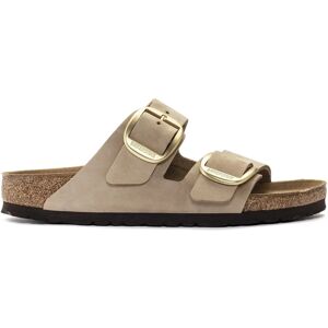 Women's mules Birkenstock Arizona Big Buckle Nubuck Leather Beige 41 Narrow Female Women's mules Birkenstock Arizona Big Buckle Nubuck Leather Beige 41 Narrow Female