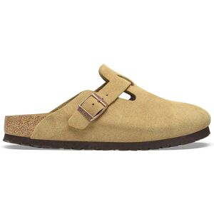 Clogs Birkenstock Boston Suede Leather Beige 43 Narrow Unisex Clogs Birkenstock Boston Suede Leather Beige 43 Narrow Unisex
