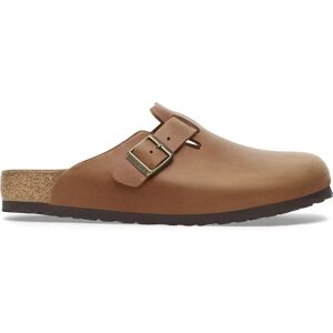 Natural oiled leather clogs Birkenstock Boston Marron 35 Narrow Unisex Natural oiled leather clogs Birkenstock Boston Marron 35 Narrow Unisex