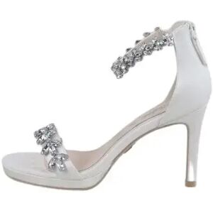 Women's heeled sandals Buffalo Pia Blanc 39 Female Women's heeled sandals Buffalo Pia Blanc 39 Female