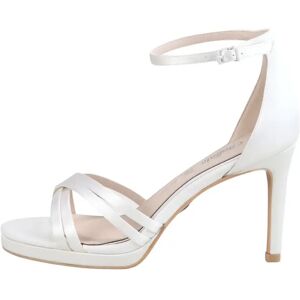 Women's heel sandals Buffalo Xenia Blanc 42 Female Women's heel sandals Buffalo Xenia Blanc 42 Female