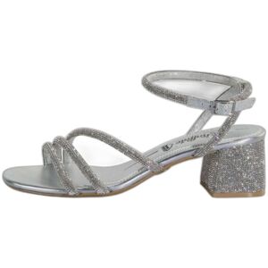 Women's heeled sandals Buffalo Lilly Spark Argenté 42 Female Women's heeled sandals Buffalo Lilly Spark Argenté 42 Female