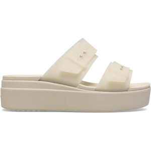 Wedge mules for women Crocs Brooklyn Frosted Low Beige 36/37 Female Wedge mules for women Crocs Brooklyn Frosted Low Beige 36/37 Female