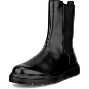 Women's leather boots Ecco Nouvelle Noir 37 Female Women's leather boots Ecco Nouvelle Noir 37 Female