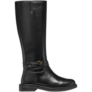 Women's leather boots Geox Serilda A Noir 37.5 Female Women's leather boots Geox Serilda A Noir 37.5 Female