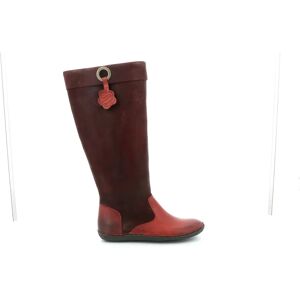 Women's boots Kickers Hohigh Rouge 38 Female Women's boots Kickers Hohigh Rouge 38 Female