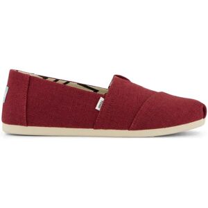 Women's espadrilles Toms Alpargata Classique Rouge 38.5 Female Women's espadrilles Toms Alpargata Classique Rouge 38.5 Female