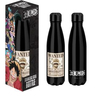Children's Lyo One Piece Gear 5 Wanted Stainless Steel Bottle Noir 500 ml Unisex Children's Lyo One Piece Gear 5 Wanted Stainless Steel Bottle Noir 500 ml Unisex