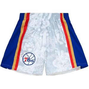 Mitchell & Ness Short Philadelphia 76ers Swingman NBA CNY 4.0 1996/97 Blanc L Unisex Mitchell & Ness Short Philadelphia 76ers Swingman NBA CNY 4.0 1996/97 Blanc L Unisex