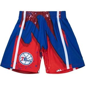 Mitchell & Ness Short Philadelphia 76ers Swingman NBA Hyper Hoops 1996/97 Rouge S Unisex Mitchell & Ness Short Philadelphia 76ers Swingman NBA Hyper Hoops 1996/97 Rouge S Unisex