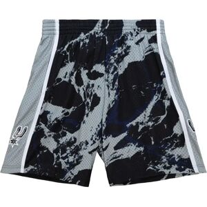 Short Mitchell & Ness NBA San Antonio Team Marble Swingman Noir L Unisex Short Mitchell & Ness NBA San Antonio Team Marble Swingman Noir L Unisex