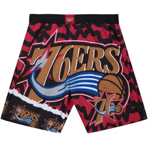 Mitchell & Ness Short Philadelphia 76ers NBA Jumbotron 2.0 Sublimated Noir S Male Mitchell & Ness Short Philadelphia 76ers NBA Jumbotron 2.0 Sublimated Noir S Male