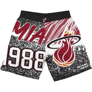 Mitchell & Ness Short Miami Heat NBA Jumbotron Submimated Noir S Unisex Mitchell & Ness Short Miami Heat NBA Jumbotron Submimated Noir S Unisex
