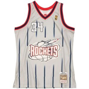 Mitchell & Ness NBA Houston Rockets Jersey Hakeem Olajuwon Gris L Unisex Mitchell & Ness NBA Houston Rockets Jersey Hakeem Olajuwon Gris L Unisex