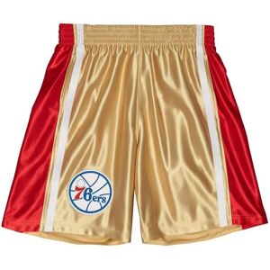 Mitchell & Ness Short Philadelphia 76ers Swingman NBA 75TH 1996/97 Doré S Unisex Mitchell & Ness Short Philadelphia 76ers Swingman NBA 75TH 1996/97 Doré S Unisex