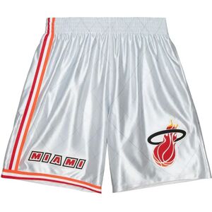 Mitchell & Ness Short Miami Heat Swingman NBA 75TH 1996/97 Argenté S Unisex Mitchell & Ness Short Miami Heat Swingman NBA 75TH 1996/97 Argenté S Unisex