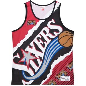 Mitchell & Ness NBA Philadelphia 76ers Jersey Jumbotron 2.0 Noir L Unisex Mitchell & Ness NBA Philadelphia 76ers Jersey Jumbotron 2.0 Noir L Unisex