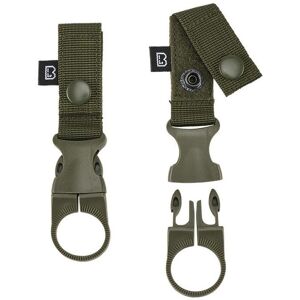 Bottle holder with belt and soft buckle Brandit (x2) Vert One size Unisex Bottle holder with belt and soft buckle Brandit (x2) Vert One size Unisex