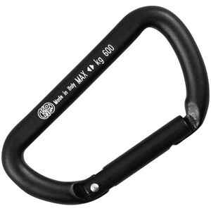 KONG Mini D Climbing Carabiner - Black - 1 Size KONG Mini D Climbing Carabiner - Black - 1 Size