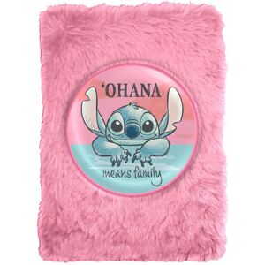 Girl's plush notepad Kids Licensing Disney Stitch Rose 15x21x2.5 cm Unisex Girl's plush notepad Kids Licensing Disney Stitch Rose 15x21x2.5 cm Unisex
