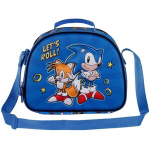 Cooler Bag Karactermania Sonic The Hedgehog Lets Roll 3D Bleu 25.5x10x20 cm Unisex Cooler Bag Karactermania Sonic The Hedgehog Lets Roll 3D Bleu 25.5x10x20 cm Unisex