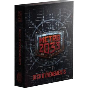 Event card deck Arkhane Asylum Metro 2033 Noir One size Unisex Event card deck Arkhane Asylum Metro 2033 Noir One size Unisex