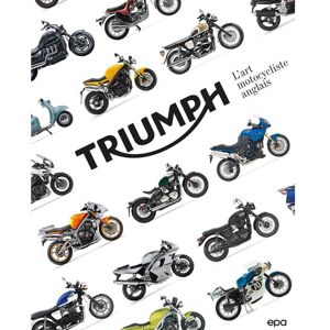 Book English motorcycle art ned Kubbick Triumph Noir 24x28,8x3,2 cm Unisex Book English motorcycle art ned Kubbick Triumph Noir 24x28,8x3,2 cm Unisex
