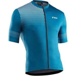 Short-sleeved jersey Northwave Origin Bleu 2XL Unisex Short-sleeved jersey Northwave Origin Bleu 2XL Unisex