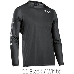 Long sleeve jersey Northwave Bomb Noir L Unisex Long sleeve jersey Northwave Bomb Noir L Unisex