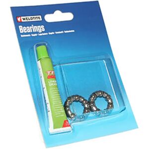 Pair of front hub ball cages Weldtite 4,762 Argenté One size Unisex Pair of front hub ball cages Weldtite 4,762 Argenté One size Unisex