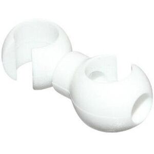 Set of 10 brake-derailleur housing clips P2R Blanc One size Unisex Set of 10 brake-derailleur housing clips P2R Blanc One size Unisex