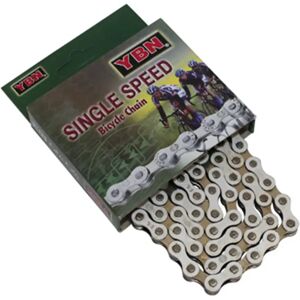 Channel P2R YBN S410 (Fixie - Singlespeed) 1-3 v Argenté 112 links Unisex Channel P2R YBN S410 (Fixie - Singlespeed) 1-3 v Argenté 112 links Unisex