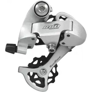 Screw-on short rear derailleur Sunrace Shimano Chape R81 Argenté 8 speeds Unisex Screw-on short rear derailleur Sunrace Shimano Chape R81 Argenté 8 speeds Unisex