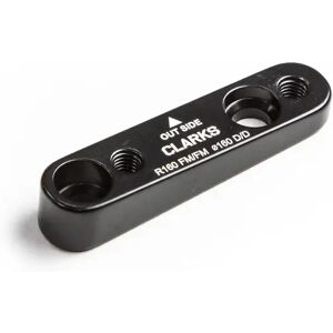 Rear brake adapter Clarks Cycle Systems Flat Mount Flat Mount Noir 180 mm Unisex Rear brake adapter Clarks Cycle Systems Flat Mount Flat Mount Noir 180 mm Unisex