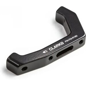 Rear brake adapter Clarks Cycle Systems Post Mount Flat Mount Noir 180 mm Unisex Rear brake adapter Clarks Cycle Systems Post Mount Flat Mount Noir 180 mm Unisex