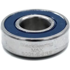 Bearing Black Bearing Max 6001-E-2rs Argenté 12x28x8/9 mm Unisex Bearing Black Bearing Max 6001-E-2rs Argenté 12x28x8/9 mm Unisex