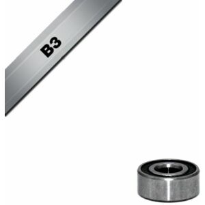 Bearing Black Bearing B3 - MR104-2RS - 4 x 10 x 4 mm Argenté One size Unisex Bearing Black Bearing B3 - MR104-2RS - 4 x 10 x 4 mm Argenté One size Unisex