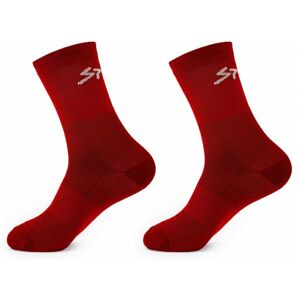 Pairs of medium socks Spiuk Anatomic (x2) Rouge 36/39 Unisex Pairs of medium socks Spiuk Anatomic (x2) Rouge 36/39 Unisex