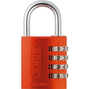 Combination padlock Abus 145/40 mm Orange 145/40 mm Unisex Combination padlock Abus 145/40 mm Orange 145/40 mm Unisex