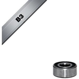 Bearing Black Bearing B3 - MR105-2RS - 5 x 10 x 4 mm Argenté One size Unisex Bearing Black Bearing B3 - MR105-2RS - 5 x 10 x 4 mm Argenté One size Unisex