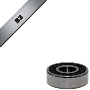 Bearing Black Bearing B3 - 695-2RS - 5 x 13 x 4 mm Argenté One size Unisex Bearing Black Bearing B3 - 695-2RS - 5 x 13 x 4 mm Argenté One size Unisex