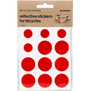 Reflective bike sticker kit Bookman Rouge One size Unisex Reflective bike sticker kit Bookman Rouge One size Unisex