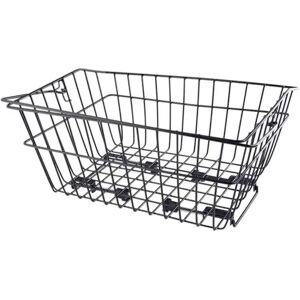 Rear wire basket with handle for attachment to luggage rack Sélection CGN Noir 400x310x170 mm Unisex Rear wire basket with handle for attachment to luggage rack Sélection CGN Noir 400x310x170 mm Unisex